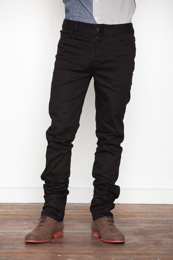 Lifetime Collective - Black Stringer Twill Pant