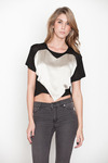 Laugh-cry-repeat-black-silver-heart-tee