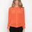 Laugh Cry Repeat - Coral Cowl Back Button-up