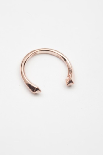 Made Her Think - Rose Gold Open Spike Ring