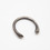 Made Her Think - Oxidized Silver Open Spike Ring