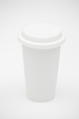 Kikkerland Ceramic Coffee Cup