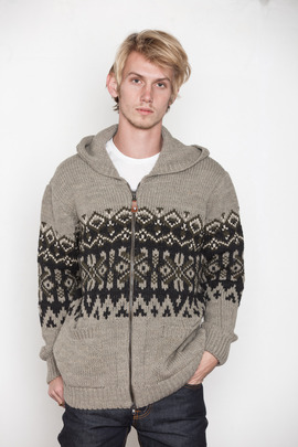 Lifetime Collective Kiruna Fair Isle Hoodie
