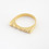 TOMTOM - Matte 18K Studder Stack Ring