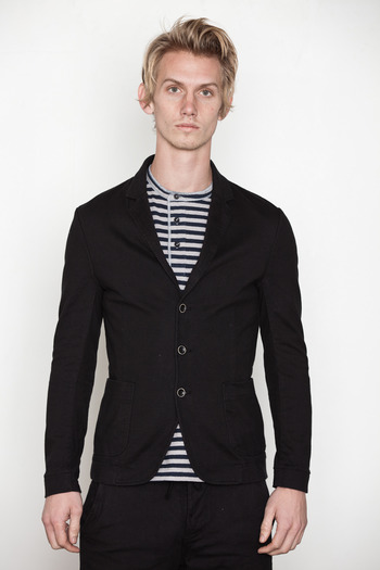 Wings + Horns - 3-Button Jersey Blazer