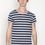 Cheap Monday Men's - Blue/Grey Alex Stripe Tee