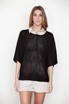 Cheap-monday-womens-black-shannon-sweater