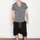 Cheap Monday Men's - Moon Grey Tim V-Neck Tee