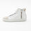 Wings + Horns - White/Pearl Hi-Top Sneaker