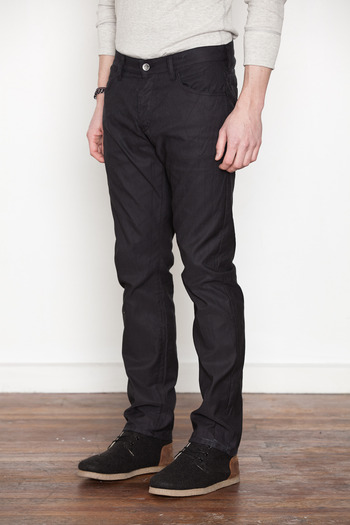Wings + Horns - Black German Corded Cloth Pant