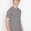 Wings + Horns - Dk. Grey S/S Striped Henley