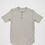 Wings + Horns - Heather Grey S/S Base Henley