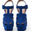Jeffrey Campbell - Blue Eva-B Platform Sandal