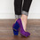 Jeffrey Campbell - Exclusive Purple/Blue Lulu Pump