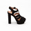 Jeffrey Campbell - Black Eva-B Platform Sandal