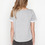 Laugh Cry Repeat - Short-Sleeved Suede Heart Pullover