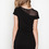 Laugh Cry Repeat - Sheer Collar Dress