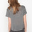Laugh Cry Repeat - Grey/Gold Heart Tee