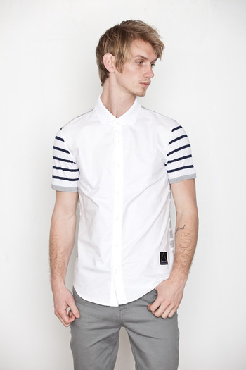General Idea - Patchwork Stripe Polo