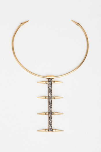 Lady Grey - Spike Channel Collar
