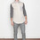 General Idea - Knit Sleeve Patchwork Shirt