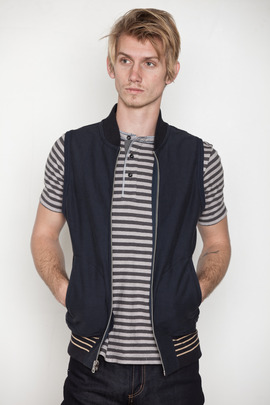 Reigning Champ Heavy Terry Varsity Vest