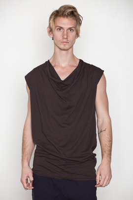 SILENT Men's Thim Cowl Tee
