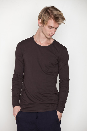 SILENT Men's - Aubergine Trip L/S Tee