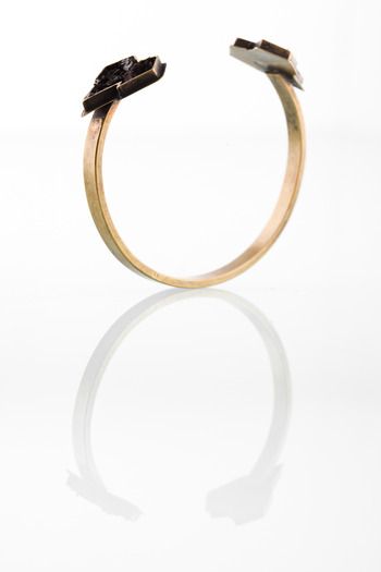 Lady Grey - Heart Bangle