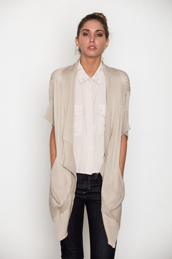 Stones - Al Draped Cardigan