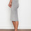 Stones - Midi Jersey Skirt