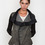 DRKSHDW Women's - Dark Dust Exploder Leather Sleeved Jacket