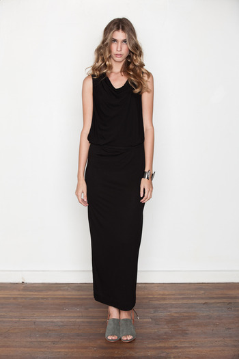 Kai-aakmann Women's - Cowl Front Maxi