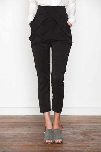 Kai-aakmann Women's - Crossed Drape Pant