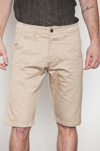 Wings + Horns - Tan West Point Chino Shorts