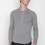 Wings + Horns - Charcoal L/S Base Henley