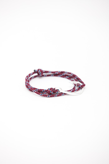 Miansai - Burgundy Rope Hook Bracelet