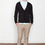 Wings + Horns - Zip Pocket Cardigan