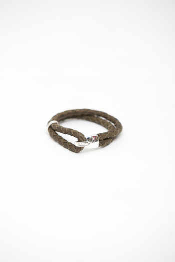 Miansai - Olive Leather Beacon Bracelet