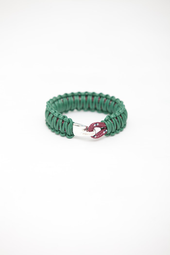Miansai - Burgundy/Green Mooring Bracelet