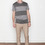 Kai-aakmann Men's - Tonal Colorblocked Tee