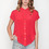 Funktional - Hibiscus Breezy Crop Shirt