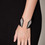 Lady Grey - Gunmetal Split Apex Cuff