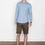 Opening Ceremony - Trimmed Collar Chambray Shirt