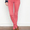 THVM Atelier - Women's Magma Red Twill High Rise