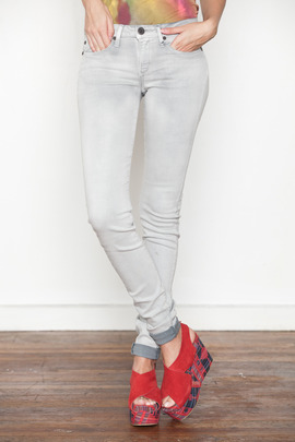 THVM Atelier Women's Bone White/Grey Low Rise