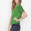 Addison - Beaded Sleeve Tee