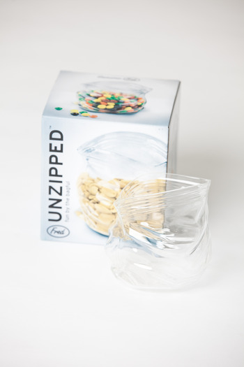 Fred - Unzipped Glass Bag
