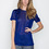 T by Alexander Wang Women's - Indigo Sheer Rayon Tee