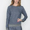 T by Alexander Wang Women's - Black/Indigo French Terry Sweatshirt
